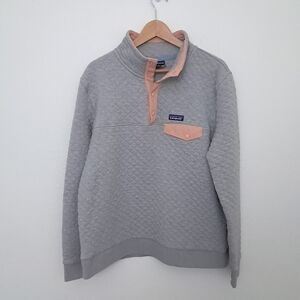 Patagonia Organic Quilted Snap T Pullover